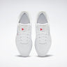 Classic Leather Shoes White/White/Pure Grey 3