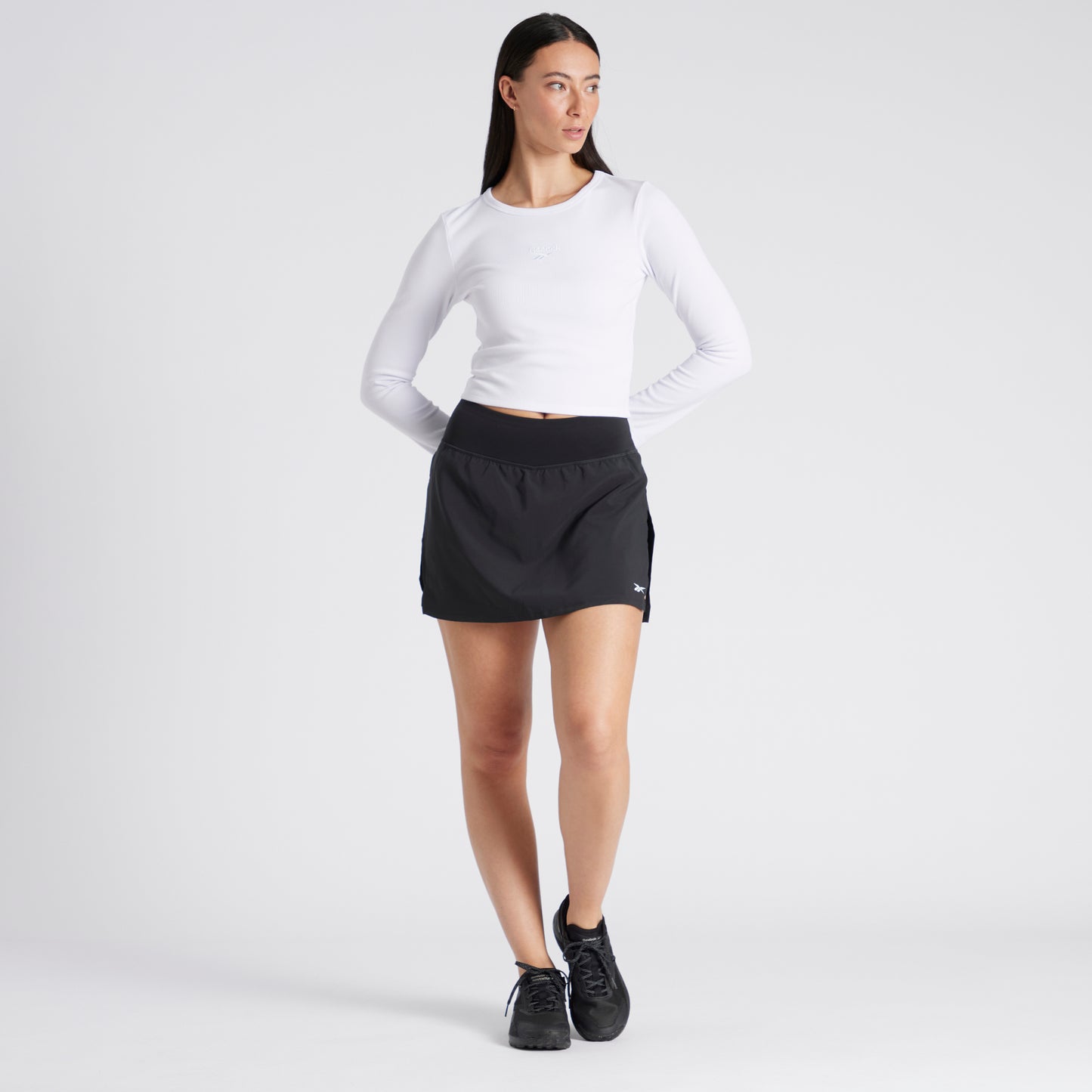 Id Train Skort Night Black
