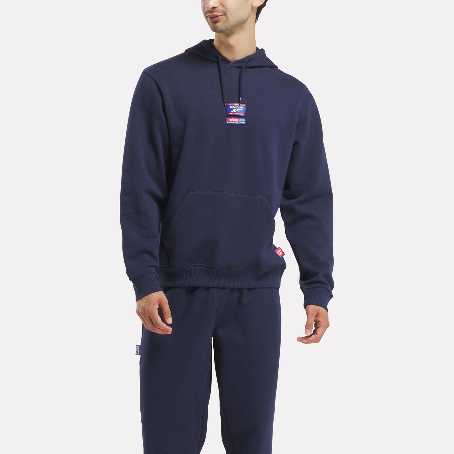 Reebok Identity Badge Hoodie Vector Navy