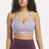 Lux Strappy Sports Bra Dusk Purple