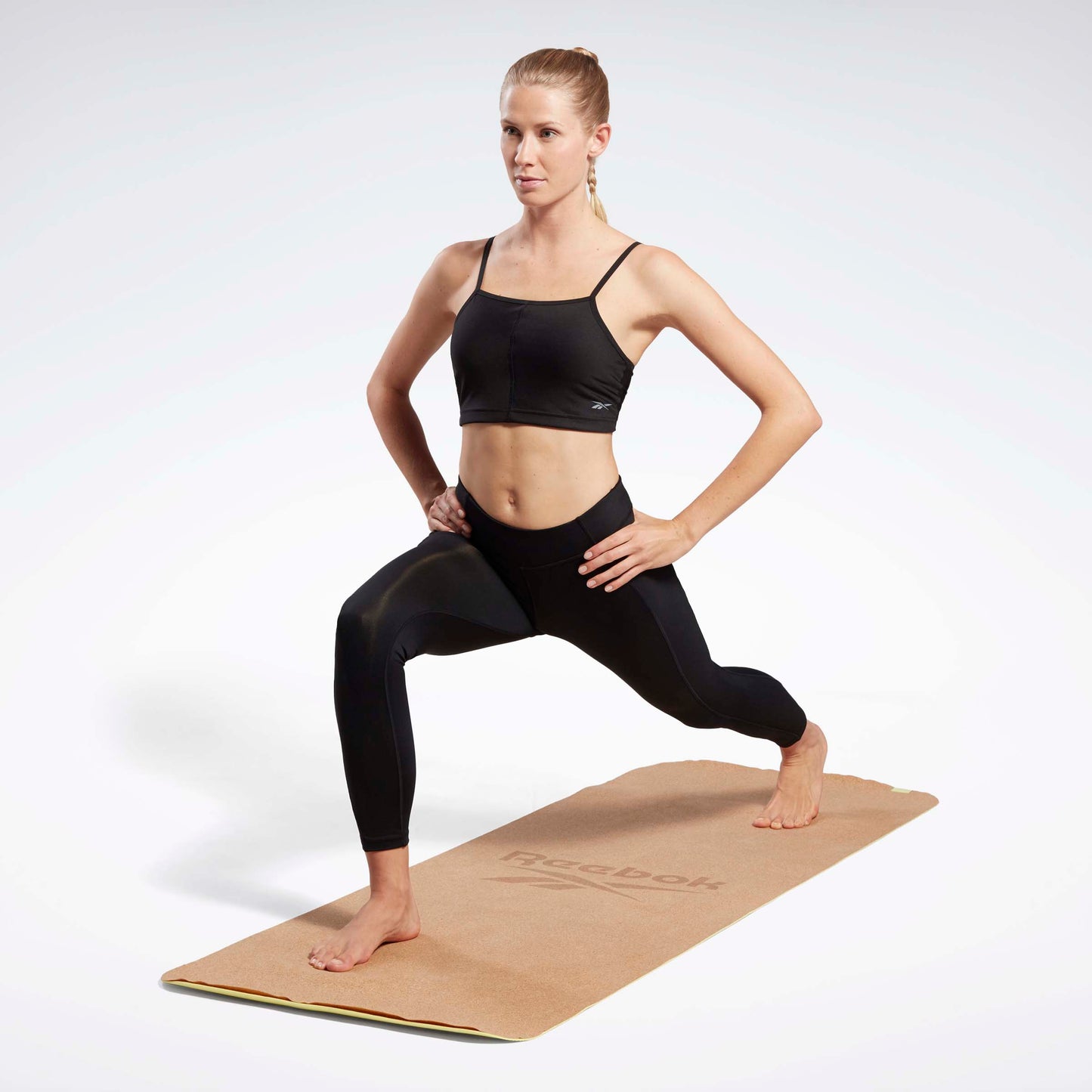 Yoga Performance Rib Crop Top Black