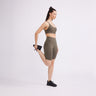 Lux High-Rise Bike Shorts Grout