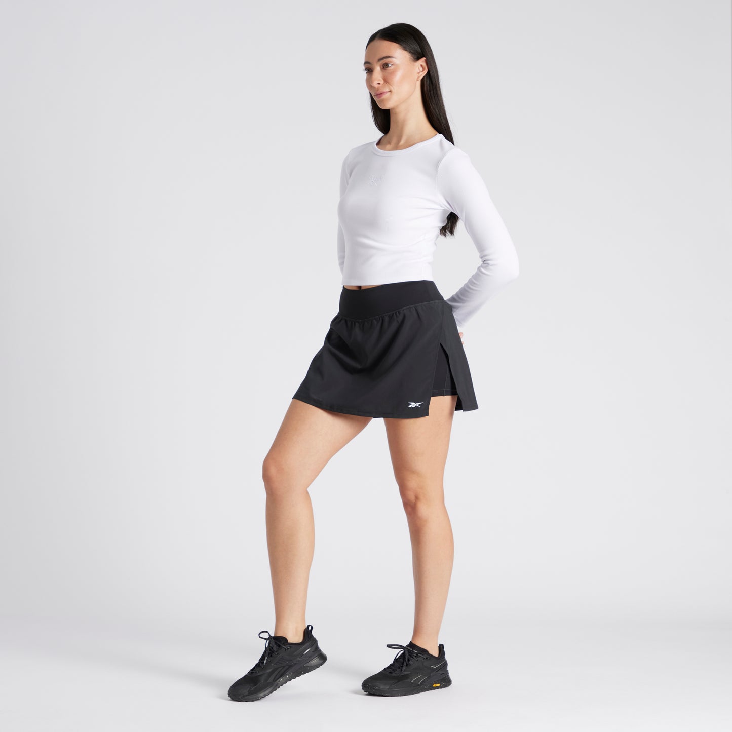 Id Train Skort Night Black