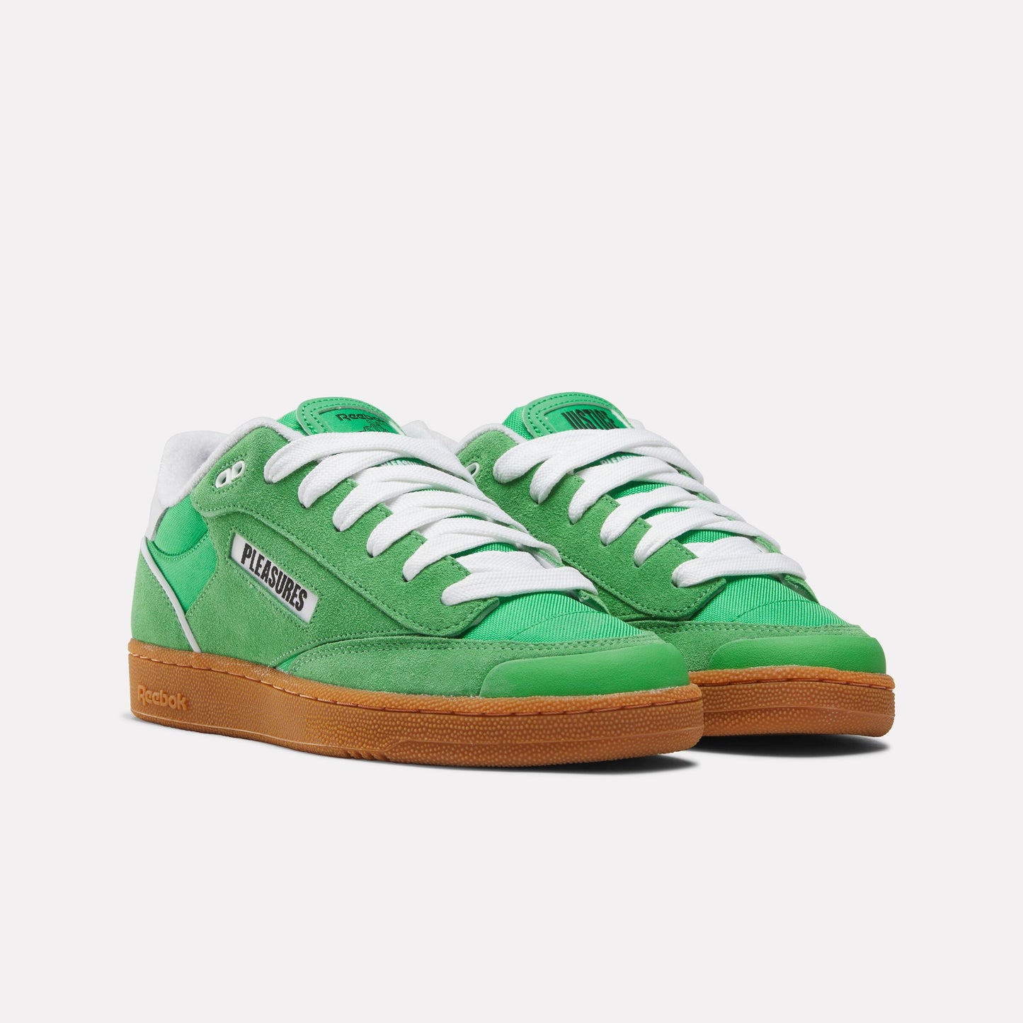 Reebok x PLEASURES Club C Bulc Sportgreen/Green/White