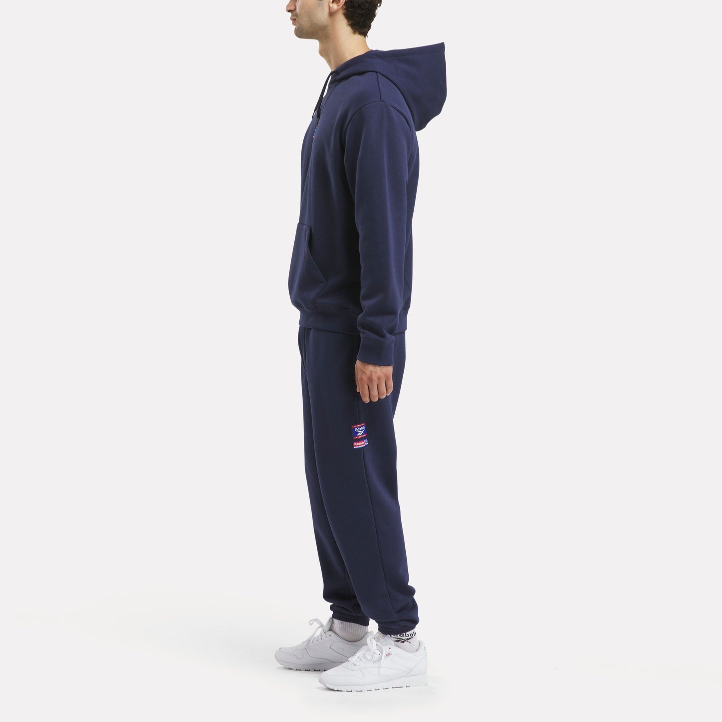 Reebok Identity Badge Hoodie Vector Navy