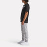 Reebok Id Stacked Logo T-Shirt Black/White/Vector Red