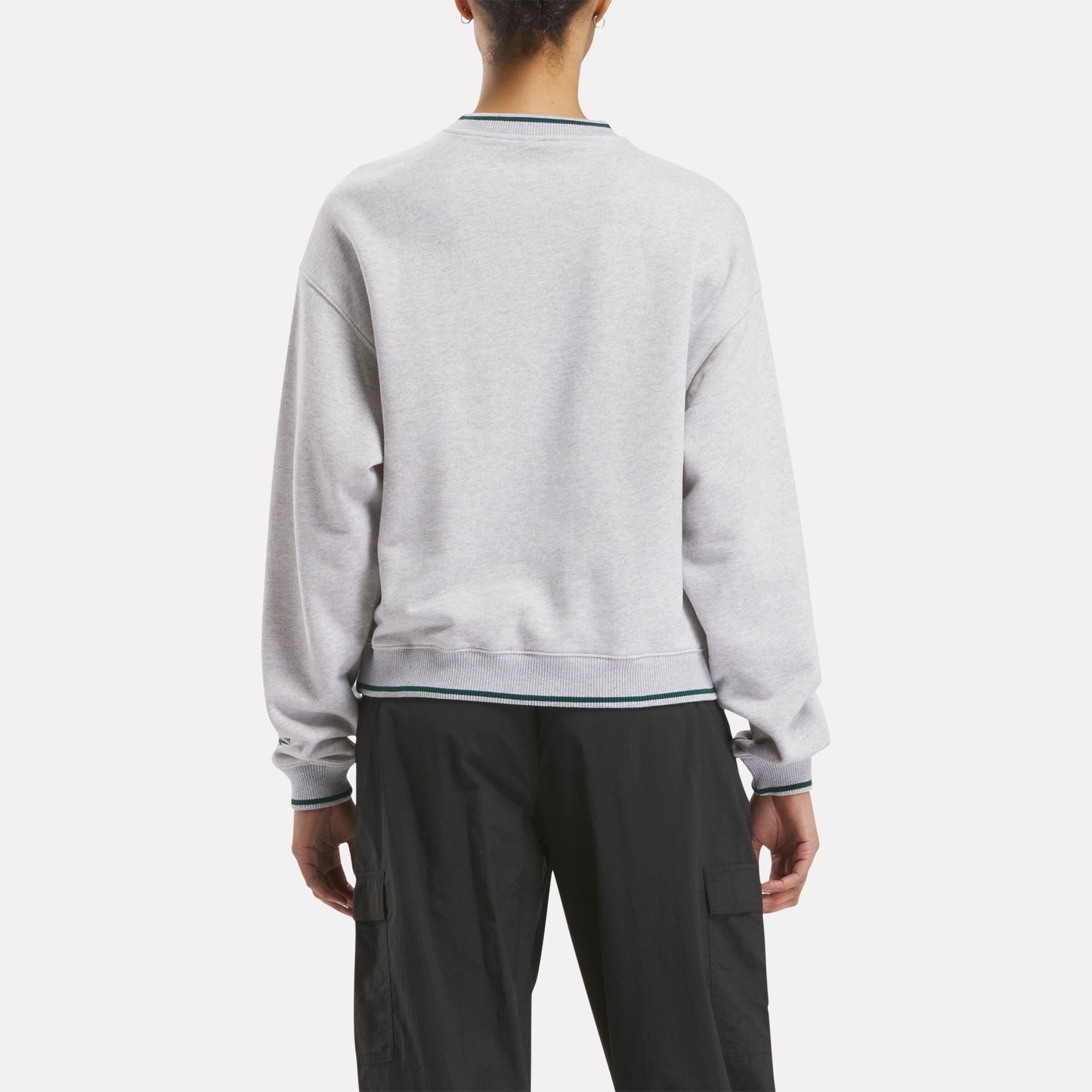 Team Crew Sweatshirt Light Grey Heather