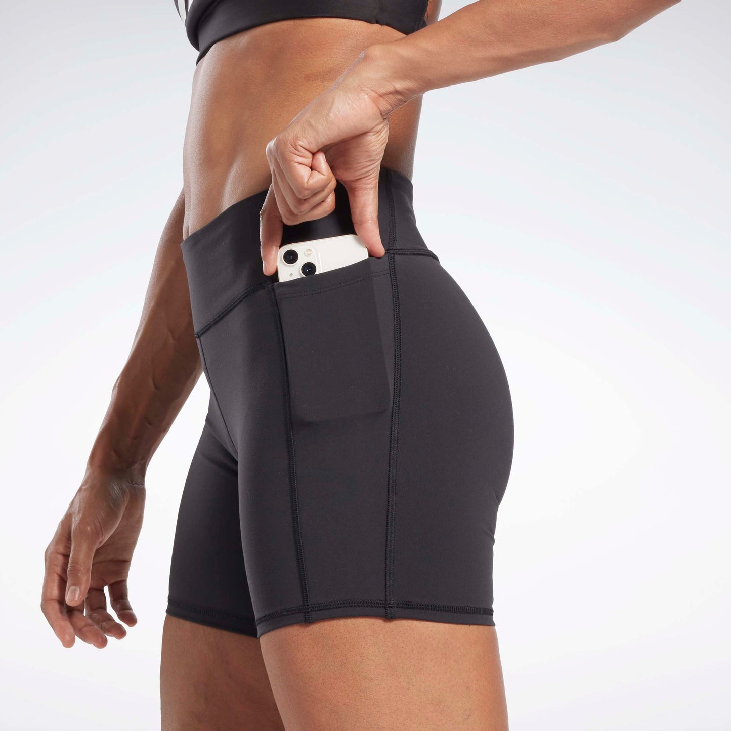Lux Booty Shorts Black