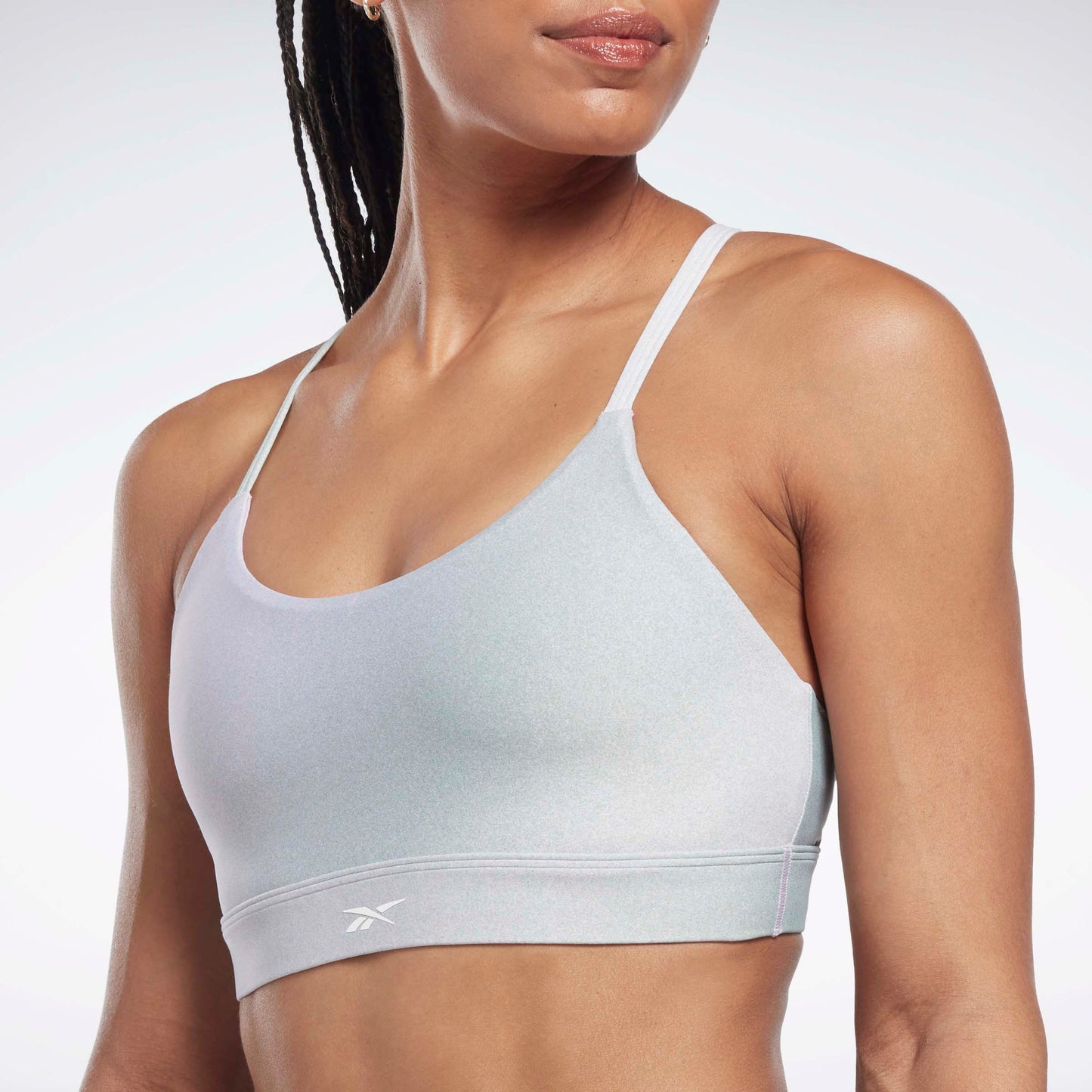 Yoga Strappy Bra Purple Oasis