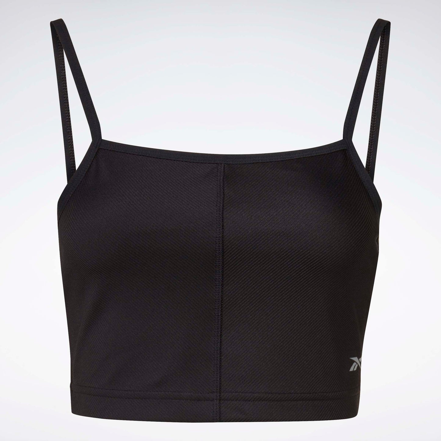Yoga Performance Rib Crop Top Black