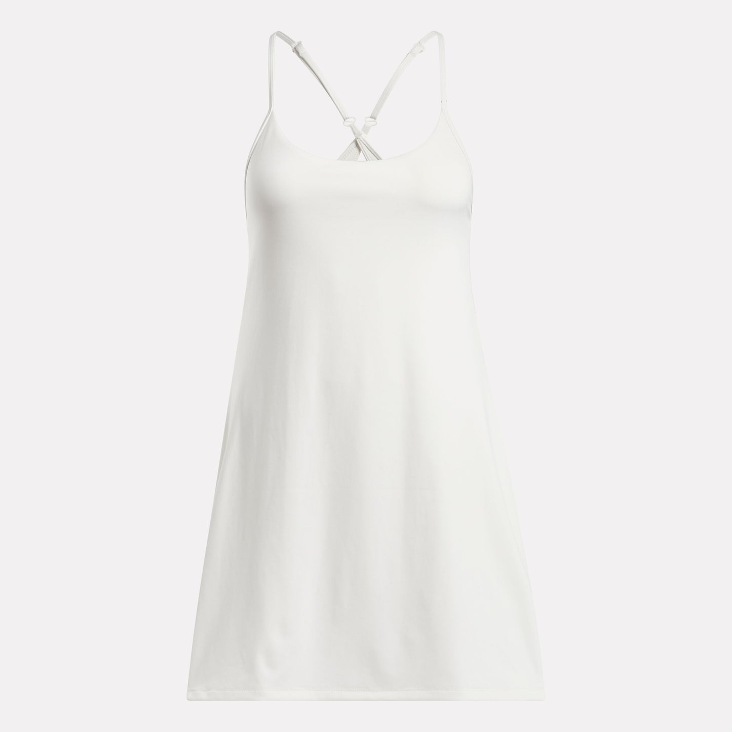 Lux Strappy Dress Chalk