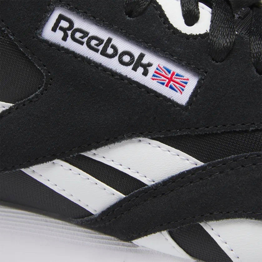 Classic Nylon Shoes Black/White/White