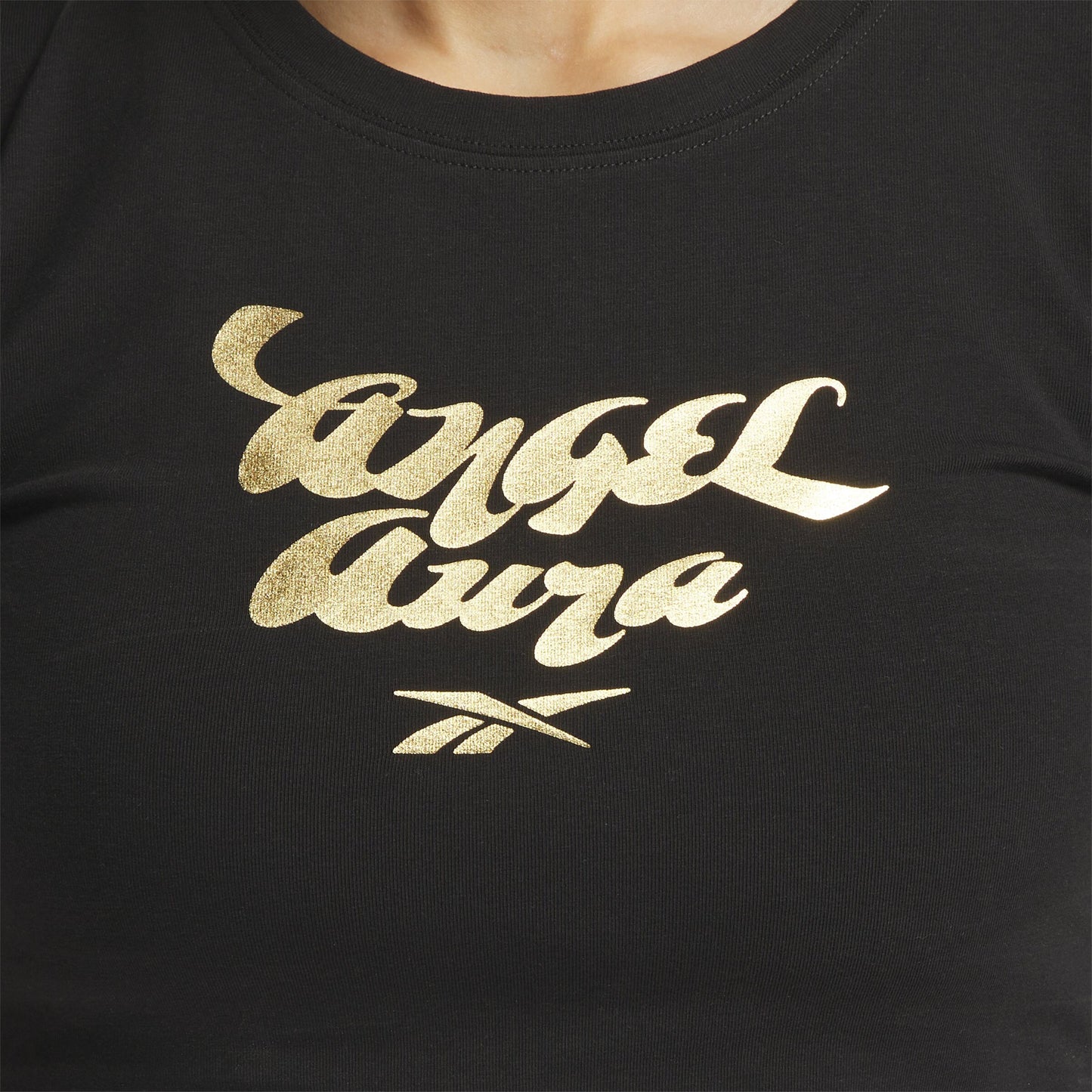 Reebok X Angel Reese Women's Graphic Tee Washed Black