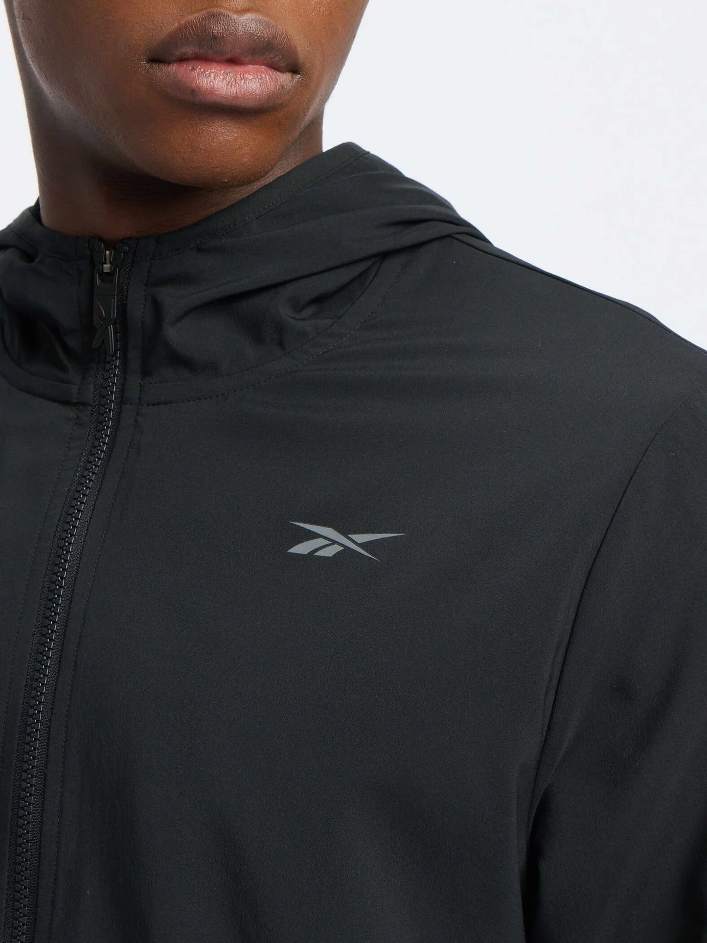 Id Train Woven Jacket Black