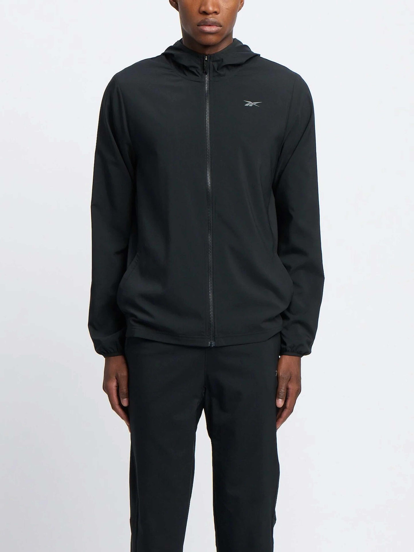 Id Train Woven Jacket Black