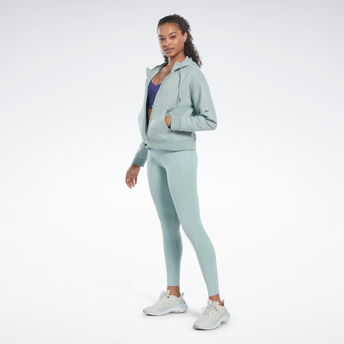 Lux High-Waisted Leggings Seaside Grey