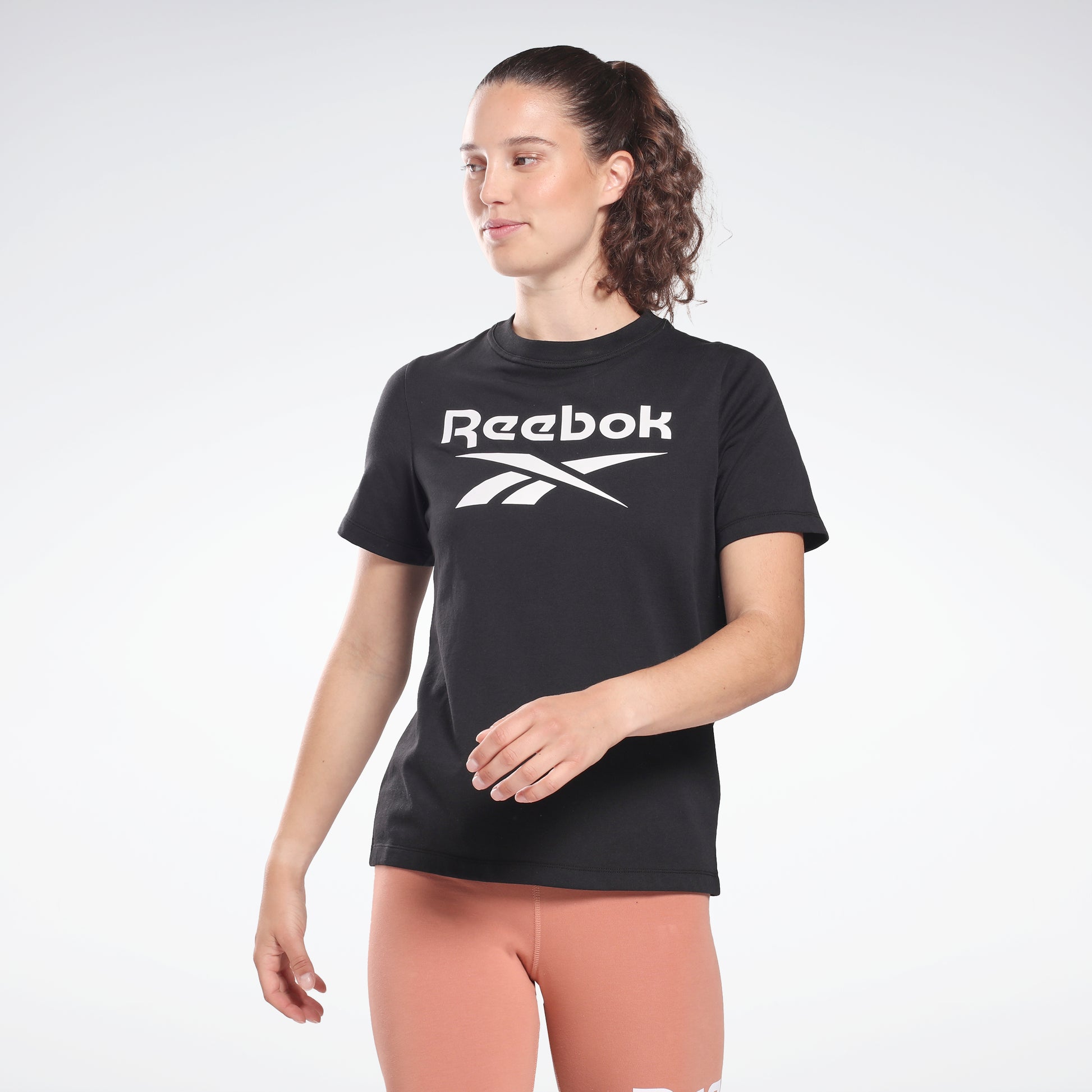 Reebok Tshirt Reebok Sports Top Reebok Identity T-Shirt Black