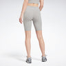 Reebok Identity Fitted Logo Shorts Medium Grey Heather