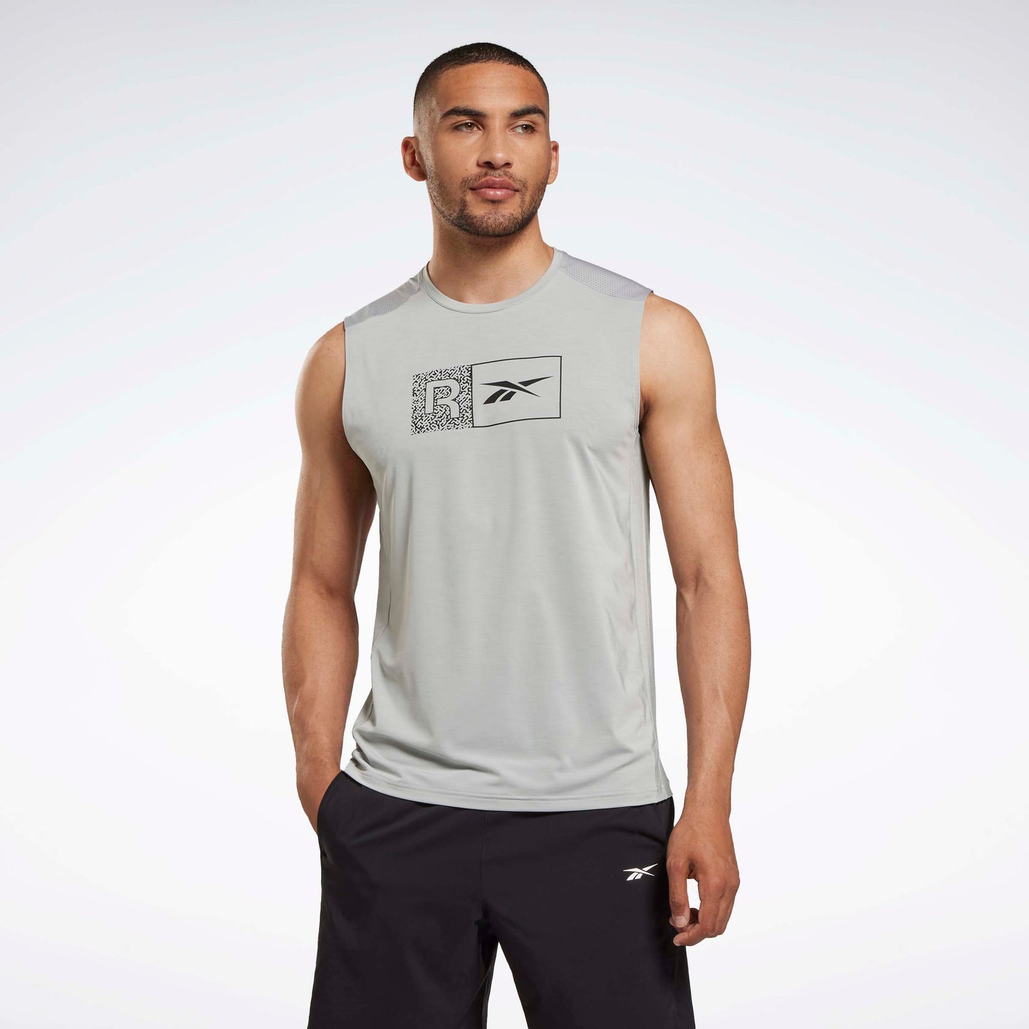 Workout Ready ACTIVCHILL Sleeveless T-Shirt Pure Grey 3