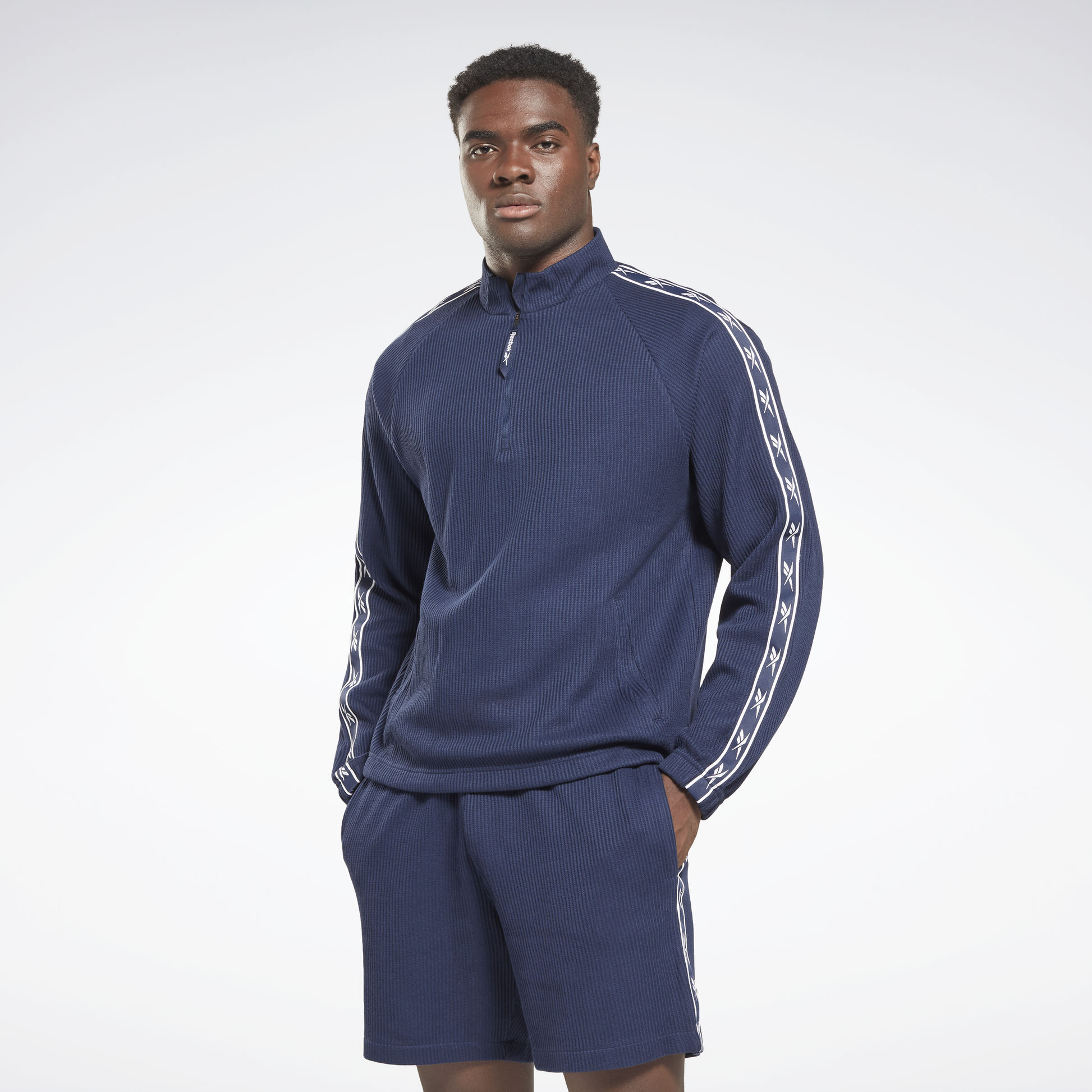 Reebok vector best sale half zip