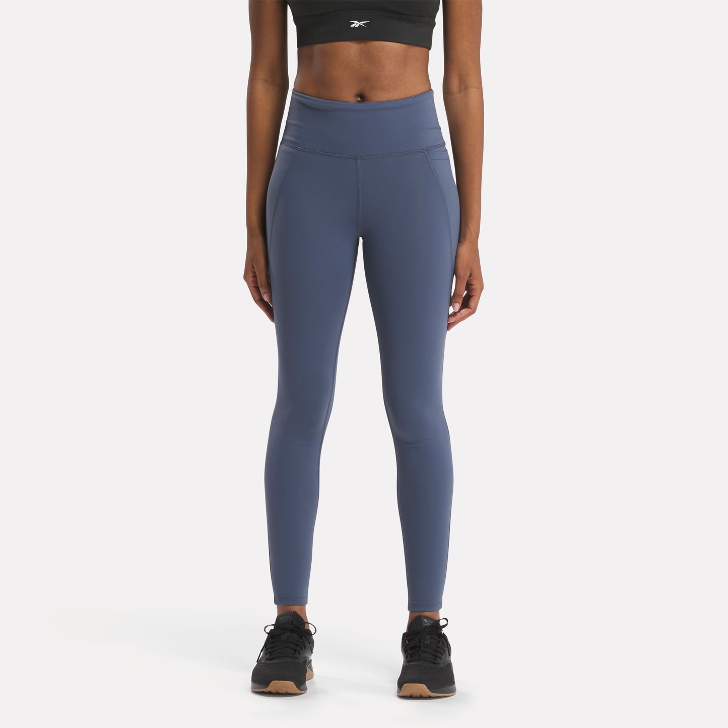 Lux High-Waisted Tights East Coast Blue