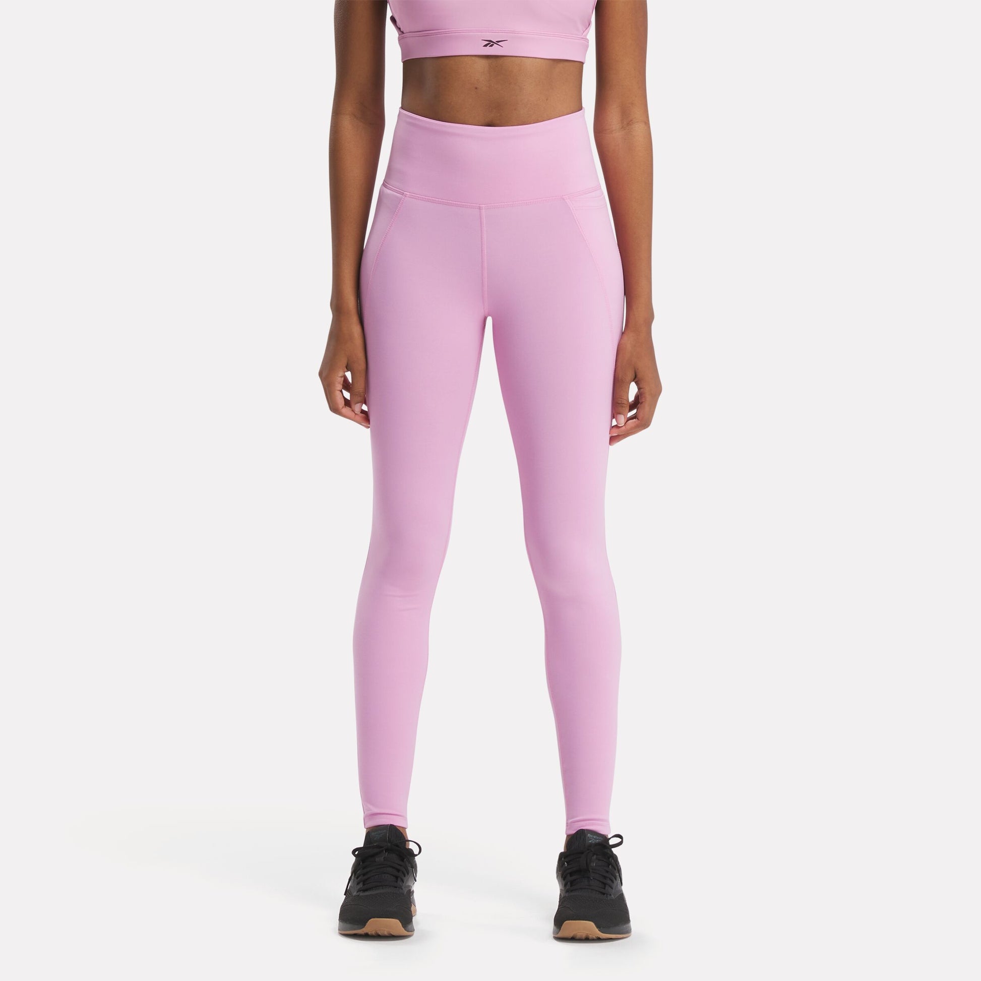 Lux High-Waisted Tights Jasmine Pink - Main Image