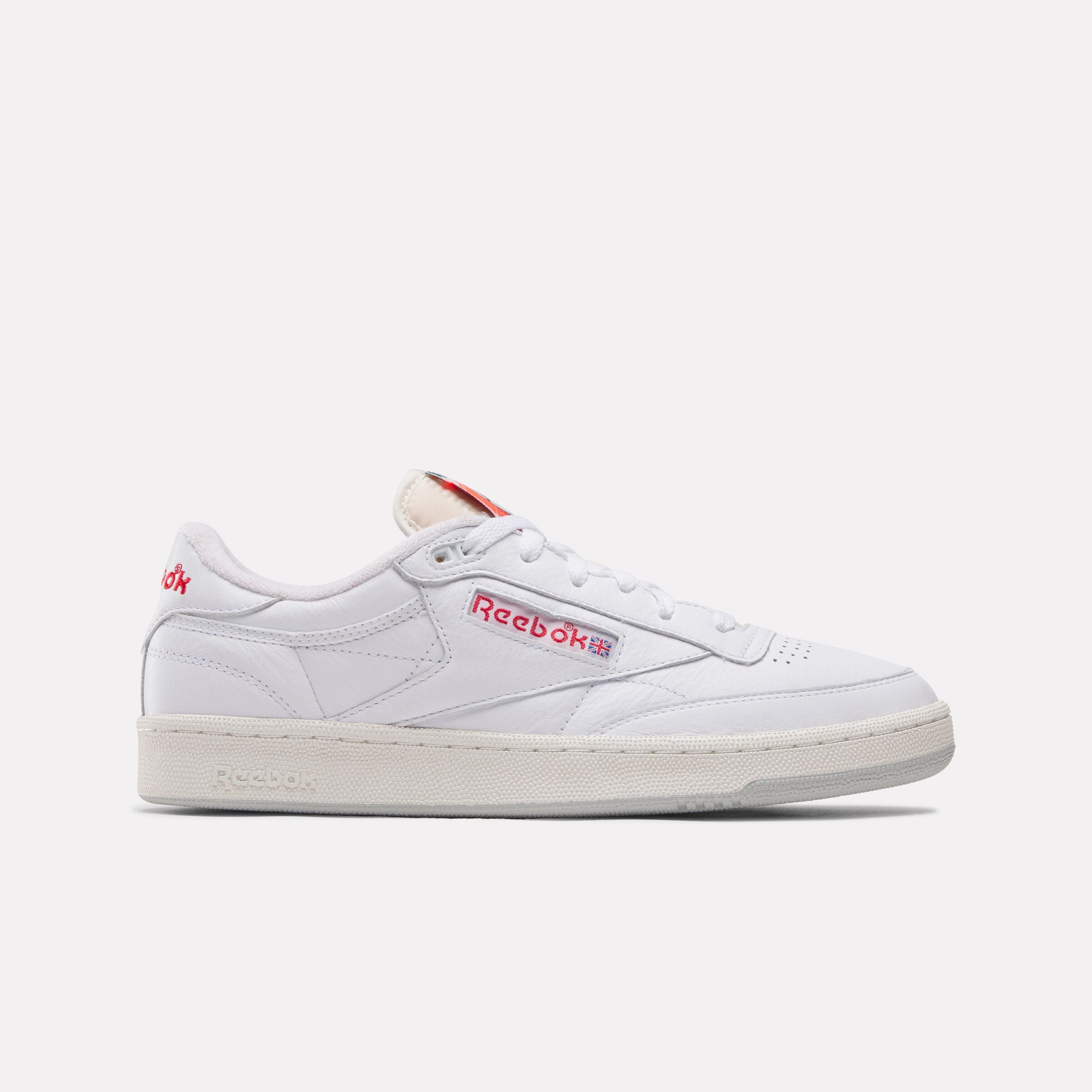 Club C 85 Vintage Shoes White/Chalk/Vector Red