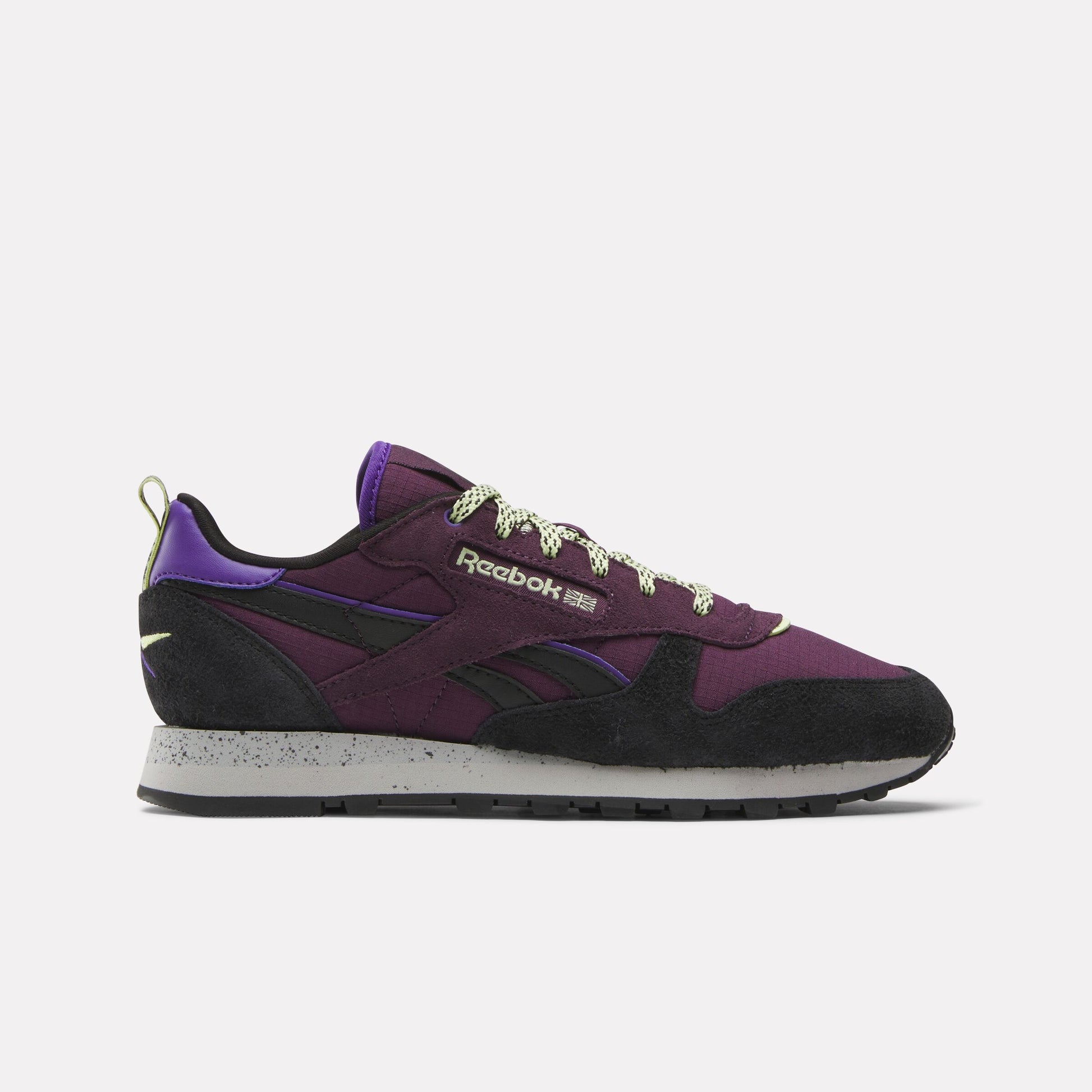Classic Leather Shoes Midnight Plum/Black/Grey - Main Image