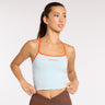 Layering Tank Soft Blue/ Pump Orange