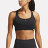 Lux Front-Zip High Impact Bra Black