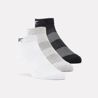 3-Pack Sports Essentials Ankle Socks White/Grey/Black