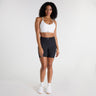 Lux Strappy Sports Bra Chalk