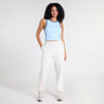 Ri French Terry Pant Chalk Mel