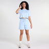 Icon Elements Ft Short Y2k Blue