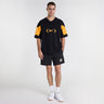 Hoopwear Jersey Tee Black/Electric Amber