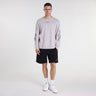 Rbk Ls Tee Hazy Grey