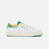 Club C 85 White/Upgrade Green/Chalk