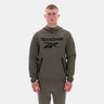 Overhead Hoody Fleece Army Army Green