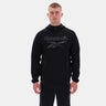 Overhead Hoody Fleece Army Black