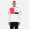 Colour Block Track Jacket White