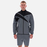 Contrast Funnelneck Jacket Grey/Black
