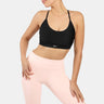 Lux Strappy Sports Bra Black