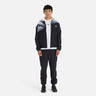 Vector Spray Print Track Top Black