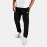 Andre Small Logo Cuffed Pant Black