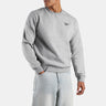 Small Logo Crewneck Sweatshirt Light Grey Marl