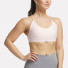 Lux Strappy Sports Bra Pure Pink