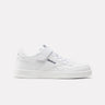 Reebok Court Advance El & Ts Boy's White/White/White
