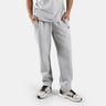 Small Logo Open Hem Pant Light Grey Marl