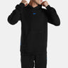 Athlete Doubleknit Hoodie Black/Virtual Blue