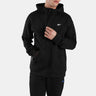 Athlete Doubleknt Fullzip Hood Black